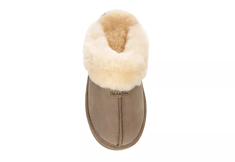 Bearpaw Womens Retro Loki Slipper - Stone 8 Bearpaw Womens Retro Loki Slipper - Stone - Image 6