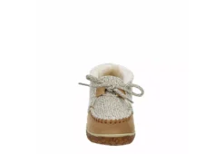 Minnetonka Womens Jenn Bootie Slipper - Tan -Shoe Style Sales US 01 106040 02