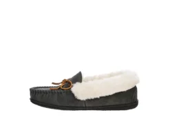 Minnetonka Womens Jessica Trapper Slipper - Dark Grey -Shoe Style Sales US 01 106041 03