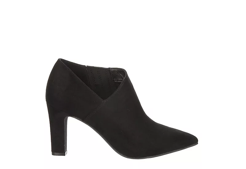 Michael By Michael Shannon Womens Nora Bootie - Black 4 Michael By Michael Shannon Womens Nora Bootie - Black - Image 2