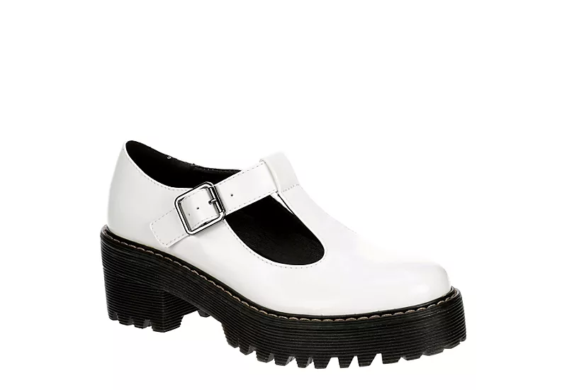 Madden Girl Womens Hollyy Loafer - White 3 Madden Girl Womens Hollyy Loafer - White