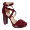 Limelight Womens Lainey Platform Sandal - Wine 1 Limelight Womens Lainey Platform Sandal - Wine -Shoe Style Sales US 01 106134 00