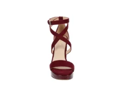 Limelight Womens Lainey Platform Sandal - Wine -Shoe Style Sales US 01 106134 02