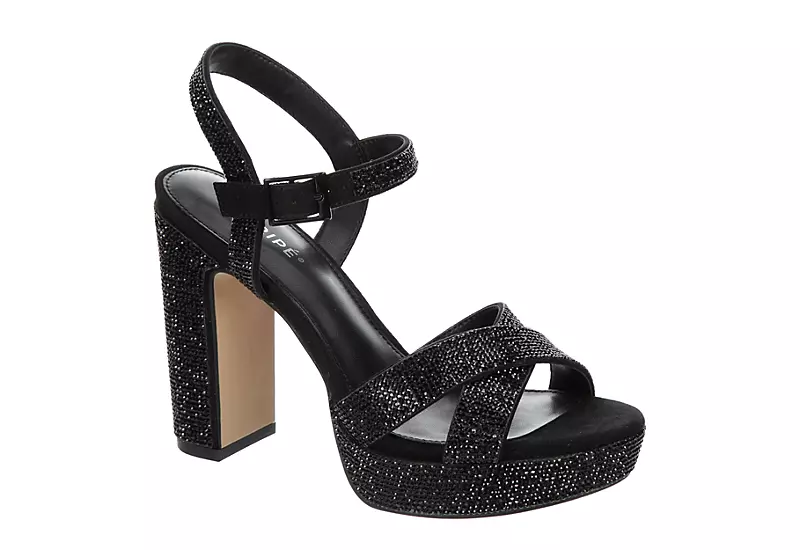 Maripe Womens Leilani Platform Sandal - Black 3 Maripe Womens Leilani Platform Sandal - Black