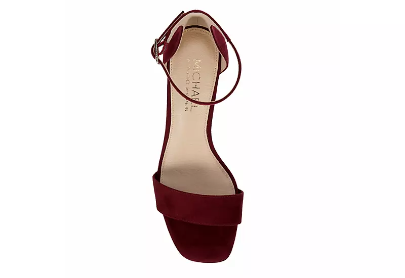 Michael By Michael Shannon Womens Stella Sandal - Wine 8 Michael By Michael Shannon Womens Stella Sandal - Wine - Image 6