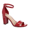 Michael By Michael Shannon Womens Stella Sandal - Red -Shoe Style Sales US 01 106151 00