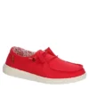 Heydude Womens Wendy Slip On Sneaker - Red 2 Heydude Womens Wendy Slip On Sneaker - Red -Shoe Style Sales US 01 106161 00