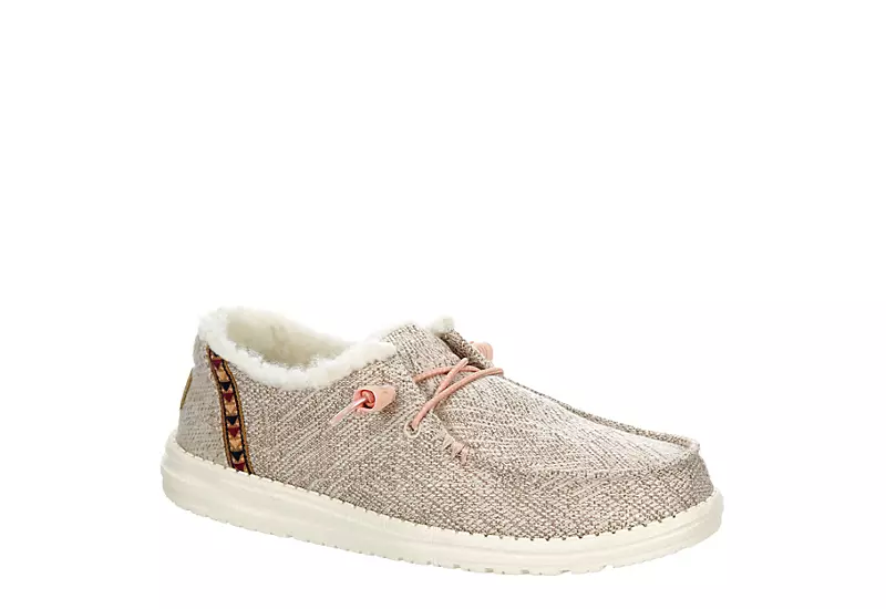 Heydude Womens Wendy Slip On Sneaker - Natural 2 Heydude Womens Wendy Slip On Sneaker - Natural