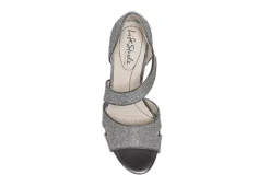 Lifestride Womens Mega Platform Sandal - Pewter -Shoe Style Sales US 01 106179 05