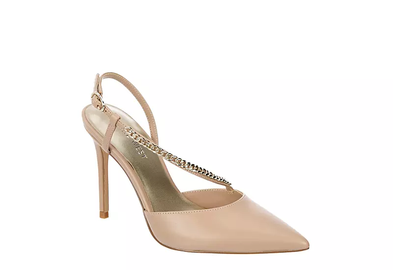Nine West Womens Fenor3 Pump - Nude 3 Nine West Womens Fenor3 Pump - Nude
