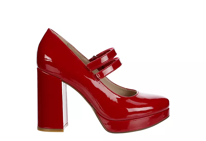 Limelight Womens Lola Pump - Red 4 Limelight Womens Lola Pump - Red - Image 2
