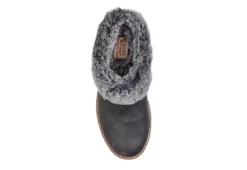 Skechers Womens Mountain Kiss Winter Rock Slipper - Dark Grey -Shoe Style Sales US 01 106226 03