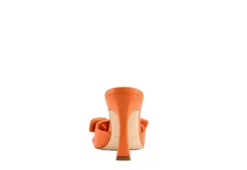 Marc Fisher Womens Demar Slide Sandal - Orange -Shoe Style Sales US 01 106243 02