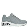 Skechers Womens Uno 2 Sneaker - Grey -Shoe Style Sales US 01 106277 00