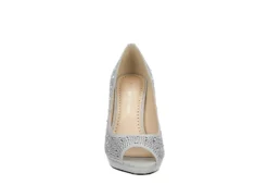 Adrienne Vittadini Womens Gervin Pump - Silver -Shoe Style Sales US 01 106399 02