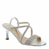 N By Nina Womens Lourdes Sandal - Silver 1 N By Nina Womens Lourdes Sandal - Silver -Shoe Style Sales US 01 106400 00