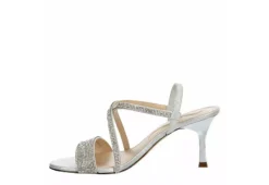 N By Nina Womens Lourdes Sandal - Silver -Shoe Style Sales US 01 106400 03