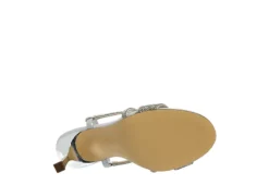 N By Nina Womens Lourdes Sandal - Silver -Shoe Style Sales US 01 106400 06