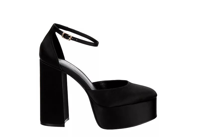 Madden Girl Womens Dion Platform Pump - Black 4 Madden Girl Womens Dion Platform Pump - Black - Image 2