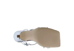 Marc Fisher Womens Dareta Sandal - Silver -Shoe Style Sales US 01 106584 04