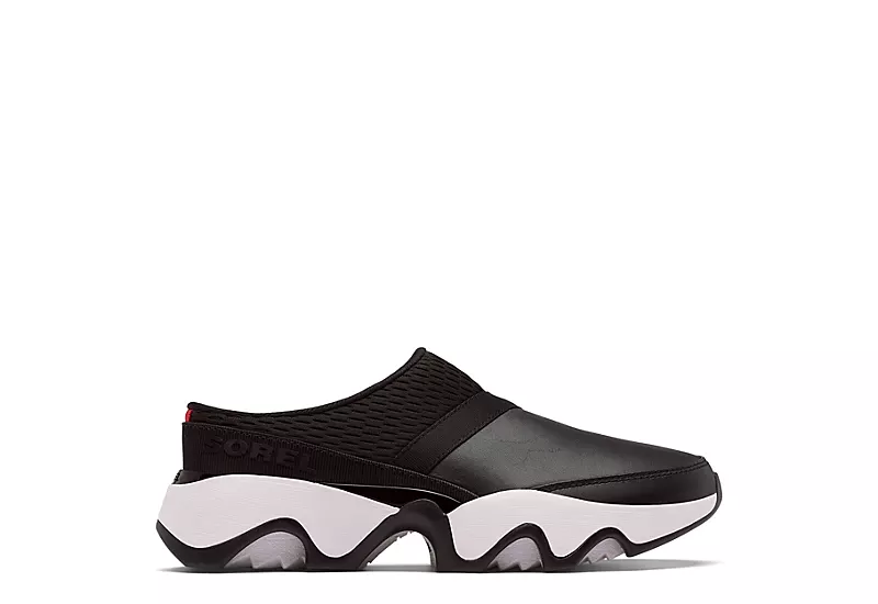 Sorel Womens Kinetic Impact Ii Mule Sneaker - Black 4 Sorel Womens Kinetic Impact Ii Mule Sneaker - Black - Image 2