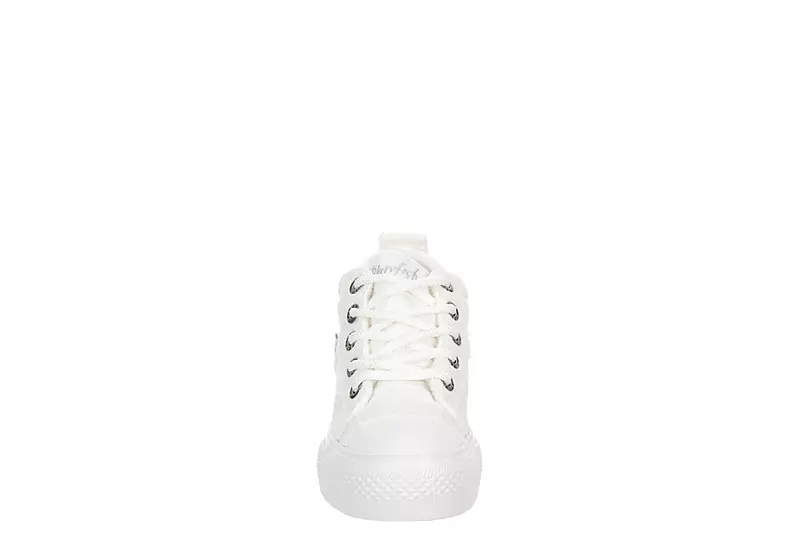 Blowfish Womens Megan Slip On Wedge Sneaker - White 5 Blowfish Womens Megan Slip On Wedge Sneaker - White - Image 3