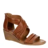 Eurosoft Womens Ginnifer Wedge Sandal - Brown -Shoe Style Sales US 01 106977 00