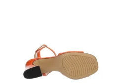Michael By Michael Shannon Womens Seren Sandal - Orange -Shoe Style Sales US 01 107012 06