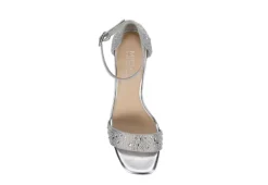 Michael By Michael Shannon Womens Stella Sandal - Silver -Shoe Style Sales US 01 107015 05