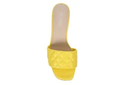 Michael By Michael Shannon Womens Riya Slide Sandal - Yellow -Shoe Style Sales US 01 107027 05