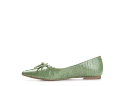 Journee Collection Womens Devalyn Flat - Green -Shoe Style Sales US 01 107046 03