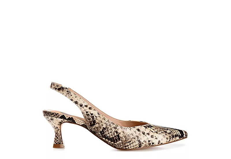 Journee Collection Womens Mikoa Pump - Tan 4 Journee Collection Womens Mikoa Pump - Tan - Image 2