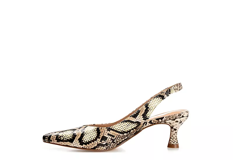 Journee Collection Womens Mikoa Pump - Tan 6 Journee Collection Womens Mikoa Pump - Tan - Image 4