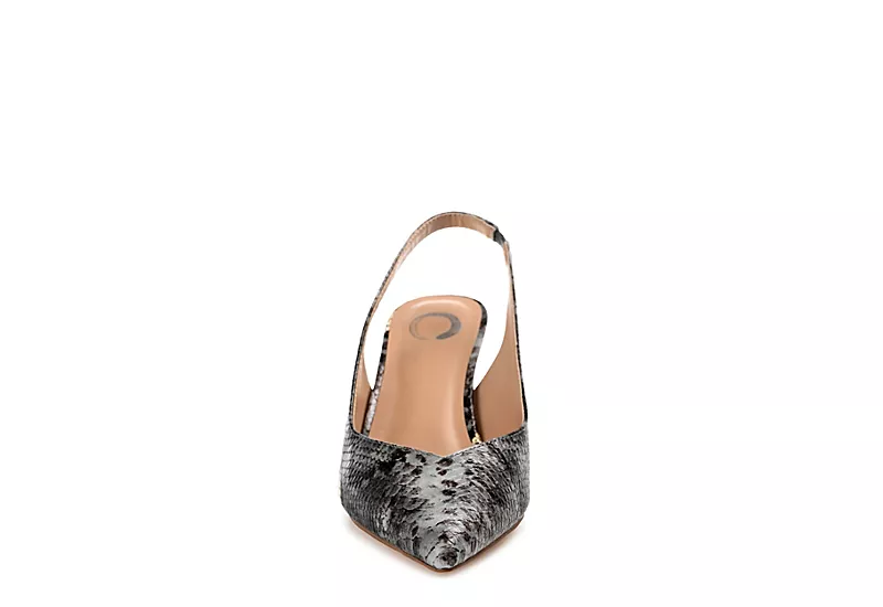 Journee Collection Womens Mikoa Pump - Grey 5 Journee Collection Womens Mikoa Pump - Grey - Image 3