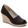 Toms Womens Michelle Wedge - Black 1 Toms Womens Michelle Wedge - Black -Shoe Style Sales US 01 107378 00