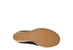 Toms Womens Michelle Wedge - Black 13 Toms Womens Michelle Wedge - Black -Shoe Style Sales US 01 107378 04