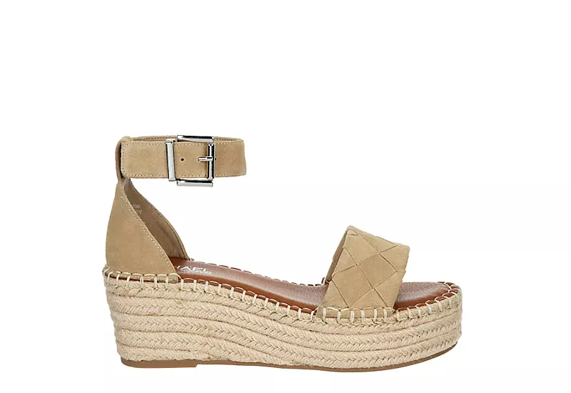 Michael By Michael Shannon Womens Bridgette Wedge Sandal - Tan 4 Michael By Michael Shannon Womens Bridgette Wedge Sandal - Tan - Image 2