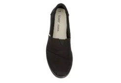 Toms Womens Alparagata Midform Espadrille - Black -Shoe Style Sales US 01 107400 05