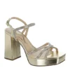 N By Nina Womens Sevyn Platform Sandal - Gold 1 N By Nina Womens Sevyn Platform Sandal - Gold -Shoe Style Sales US 01 107409 00