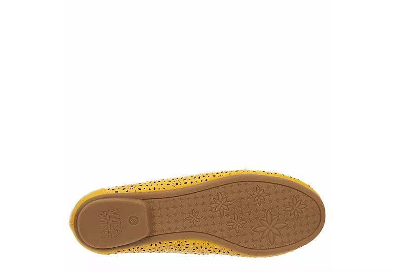 Mootsies Tootsies Womens Belva Flat - Yellow 9 Mootsies Tootsies Womens Belva Flat - Yellow - Image 7