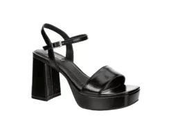 Limelight Womens Ansley Platform Sandal - Black