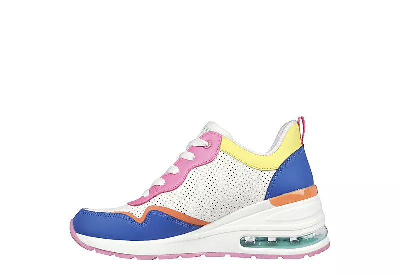 Skechers Womens Million Air Hotter Air Sneaker - Multicolor 5 Skechers Womens Million Air Hotter Air Sneaker - Multicolor - Image 3