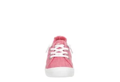 Roxy Womens Bayshore Plus Slip On Sneaker - Pink -Shoe Style Sales US 01 107520 02