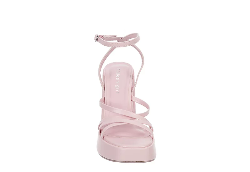 Madden Girl Womens Aces Platform Sandal - Pink 5 Madden Girl Womens Aces Platform Sandal - Pink - Image 3