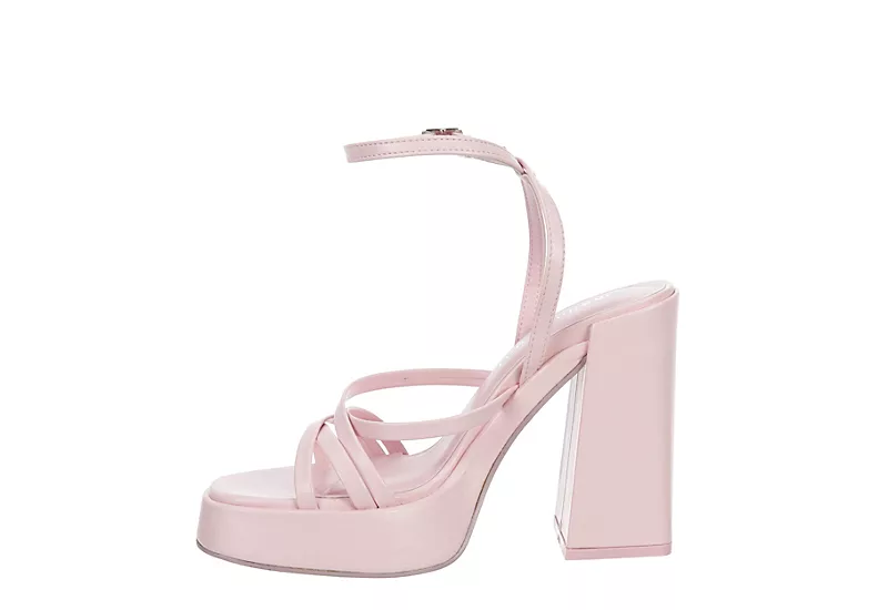 Madden Girl Womens Aces Platform Sandal - Pink 6 Madden Girl Womens Aces Platform Sandal - Pink - Image 4
