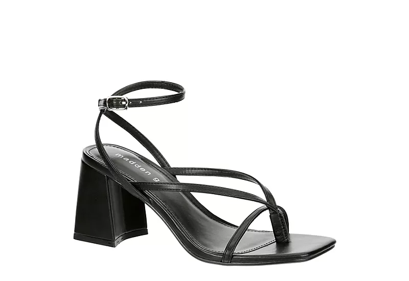 Madden Girl Womens Marrvel Sandal - Black 3 Madden Girl Womens Marrvel Sandal - Black