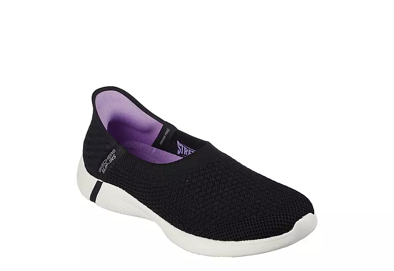 Skechers Womens Slip-ins On-the-go Swift Advance Sneaker - Black 3 Skechers Womens Slip-ins On-the-go Swift Advance Sneaker - Black