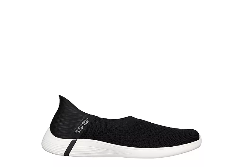 Skechers Womens Slip-ins On-the-go Swift Advance Sneaker - Black 4 Skechers Womens Slip-ins On-the-go Swift Advance Sneaker - Black - Image 2