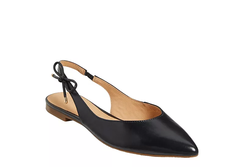 Jack Rogers Womens Serena Slingback Flat - Black 3 Jack Rogers Womens Serena Slingback Flat - Black
