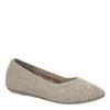 Skechers Womens Cleo 2.0 Knitty Witty Flat - Taupe 2 Skechers Womens Cleo 2.0 Knitty Witty Flat - Taupe -Shoe Style Sales US 01 107722 00